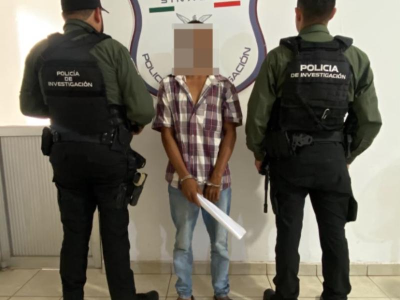 Detienen a presunto responsable de asesinar a joven con machete en Ahome