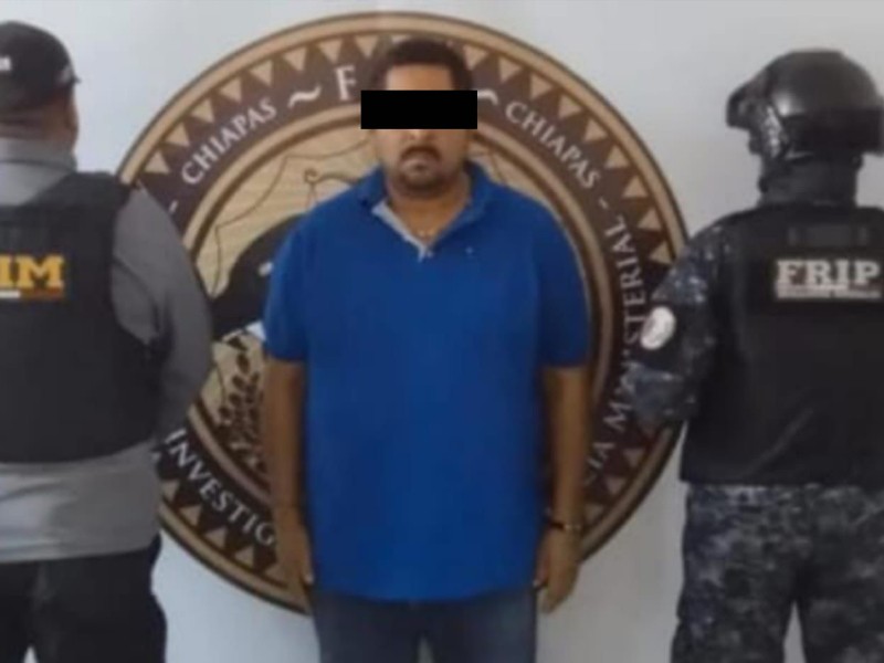 Detienen a presunto responsable de homicidio calificado en Villa Corzo