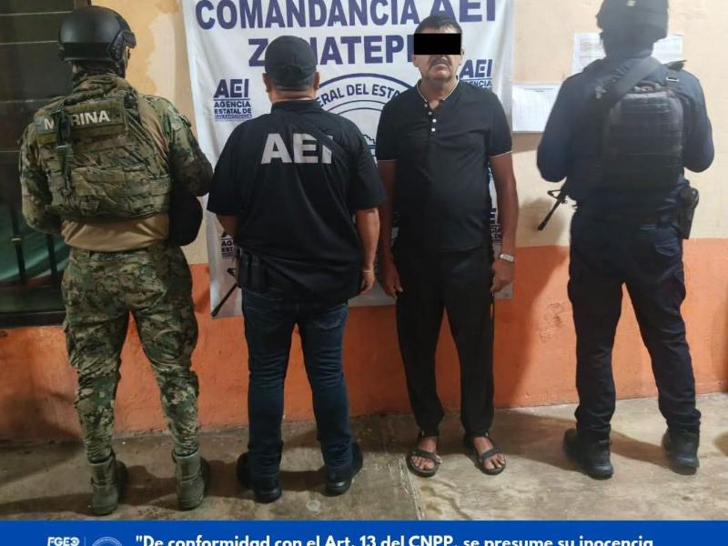 Detienen a probable responsable de violación tumultuaria ocurrida en el Istmo