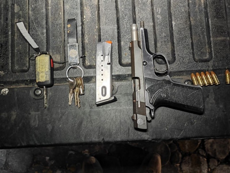 Detienen a sujeto en Zapopan por portar arma de fuego
