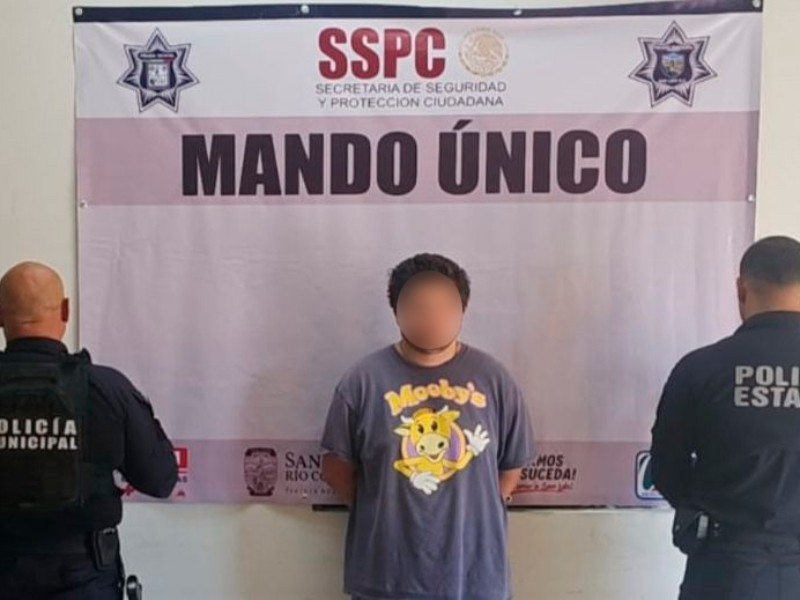 Detienen a sujeto por delito de crimen sexual contra menor