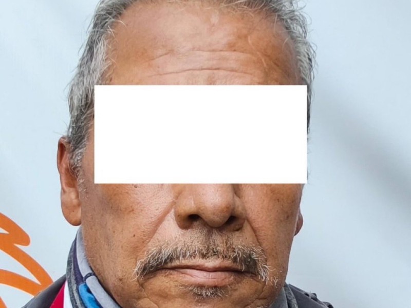 Detienen a sujeto por realizar tocamientos indebidos a su nieta