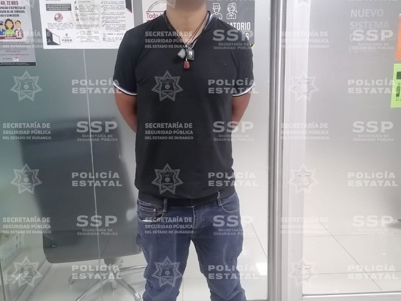 Detienen a sujeto qué agredió con navaja a otro en riña