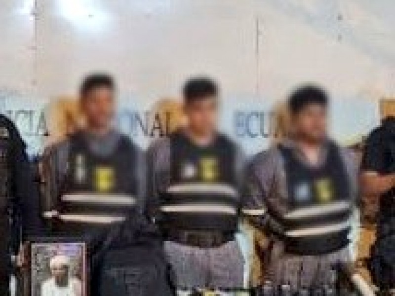 Detienen a tres sujetos por terrorismo en Ecuador