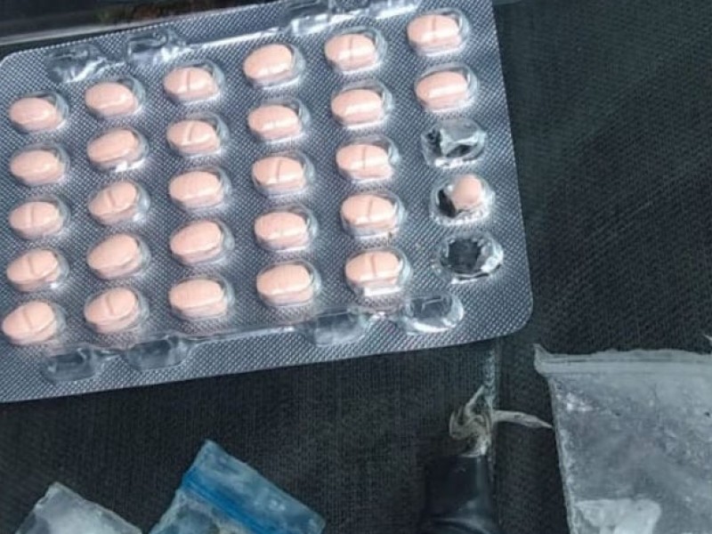 Detienen a un hombre con droga en Morelia