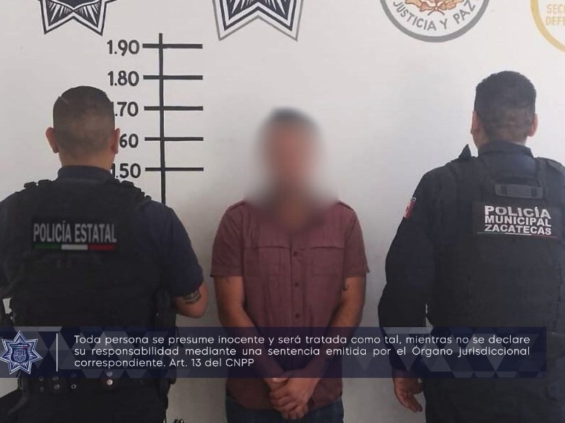 Detienen a un hombre por violencia familiar