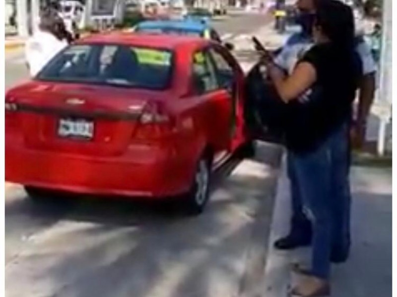 Detienen a unidades de Uber en Veracruz