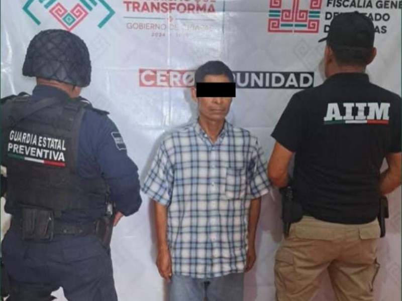 Detienen a violador de Oxchuc