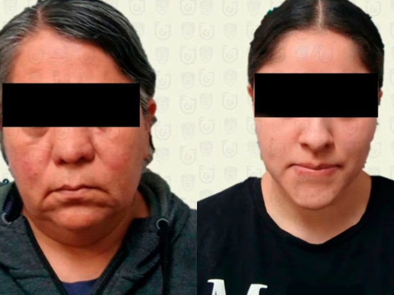 Detienen a viuda e hija de 
