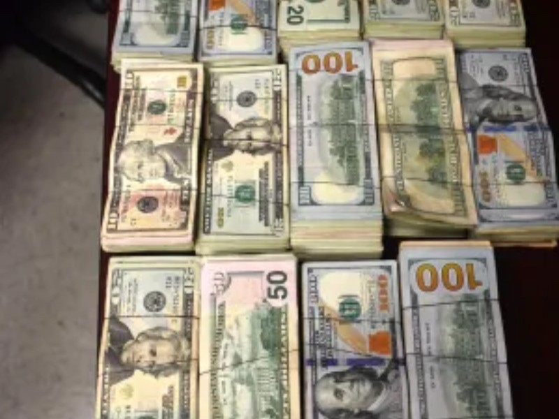 Detienen contrabando de 70 mil dólares rumbo a México