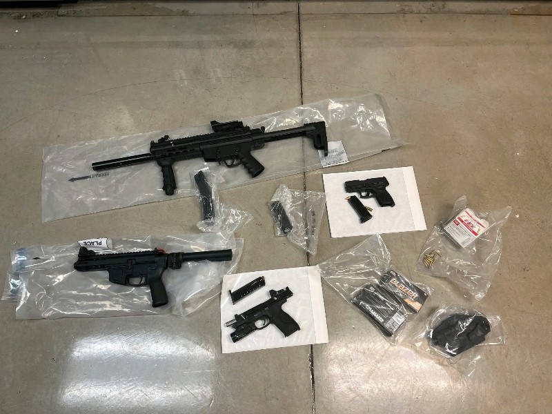 Detienen contrabando de armas rumbo a México