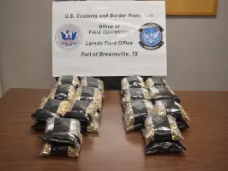 Detienen contrabando de balas en garita de Texas