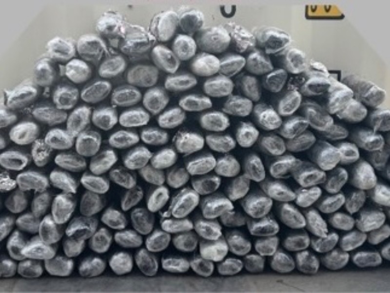 Detienen en garita 88 kilogramos de metanfetamina