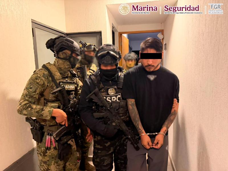 Detienen en Guadalajara a “El Cromo”