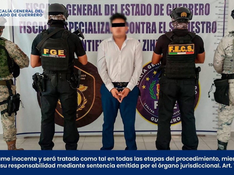 Detienen en Ixtapa-Zihuatanejo a presunto extorsionador Detienen en Ixtapa-Zihuatanejo a presunto extorsionador