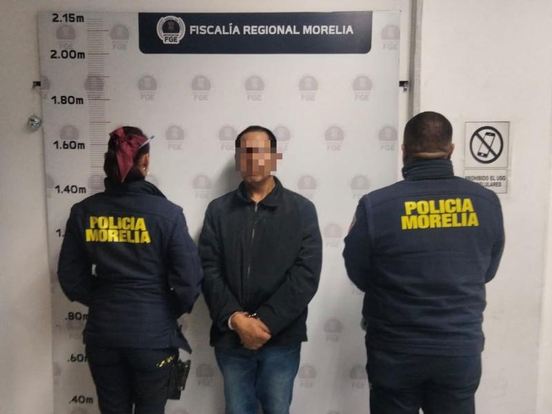 Detienen en Morelia a hombre por disparar un arma
