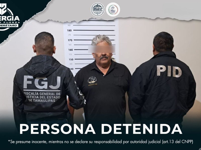 Detienen en Querétaro a hombre buscado en Tamaulipas por delitos sexuales