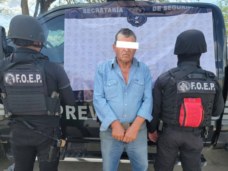 Detienen en Villa Hidalgo a presunto homicida buscado en Zacatecas