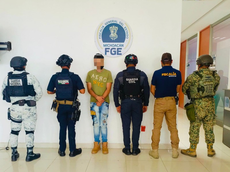Detienen en Zamora a hombre por homicidio