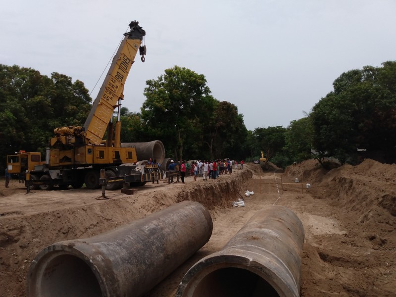 Detienen Obra de CONAGUA en Tehuantepec