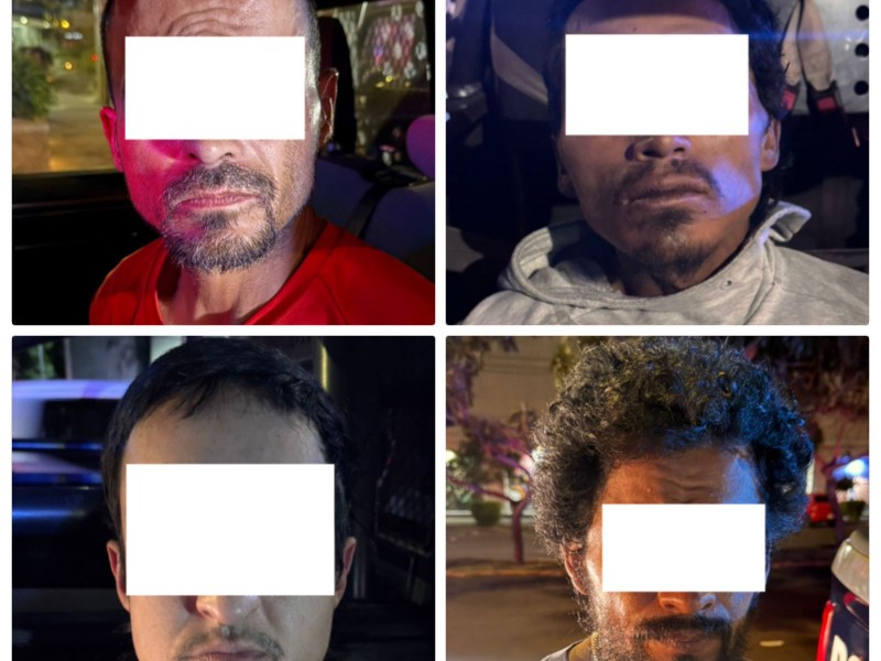 Detienen policías tapatíos a 282 personas en una semana Detienen policías tapatíos a 282 personas en una semana