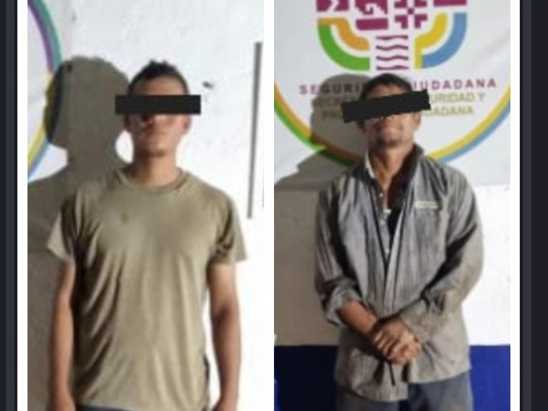 Detuvieron a dos hombres con pistola y cartuchos en el Istmo