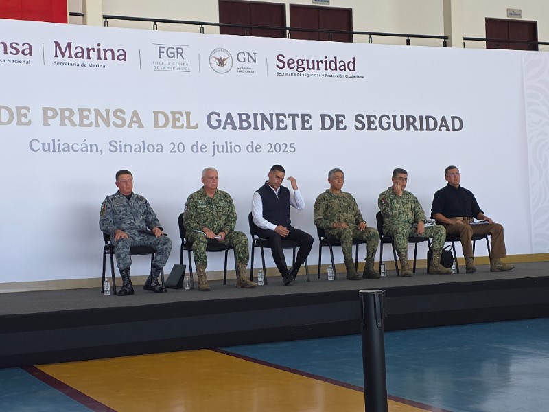 Devolver la paz a Sinaloa es una prioridad para el gobierno: Harfuch