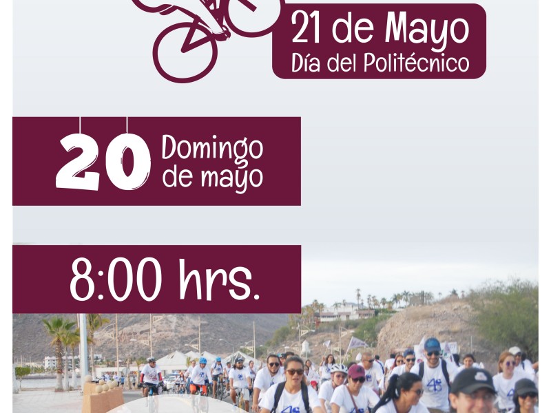 Día del Politécnico con paseo ciclista