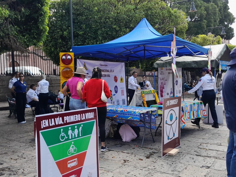 Día Internacional de la Educación Vial; realizan campaña de concientización