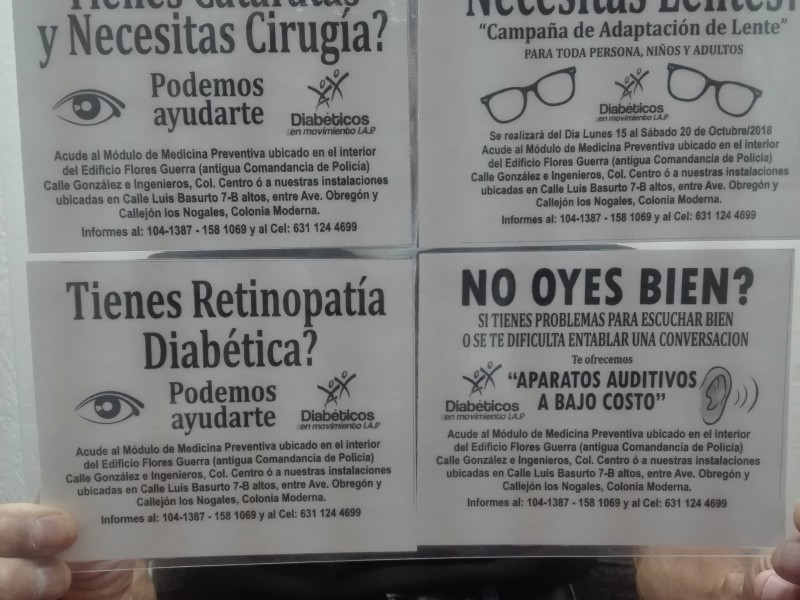 Diabéticos en Movimiento lanza cuatro campañas