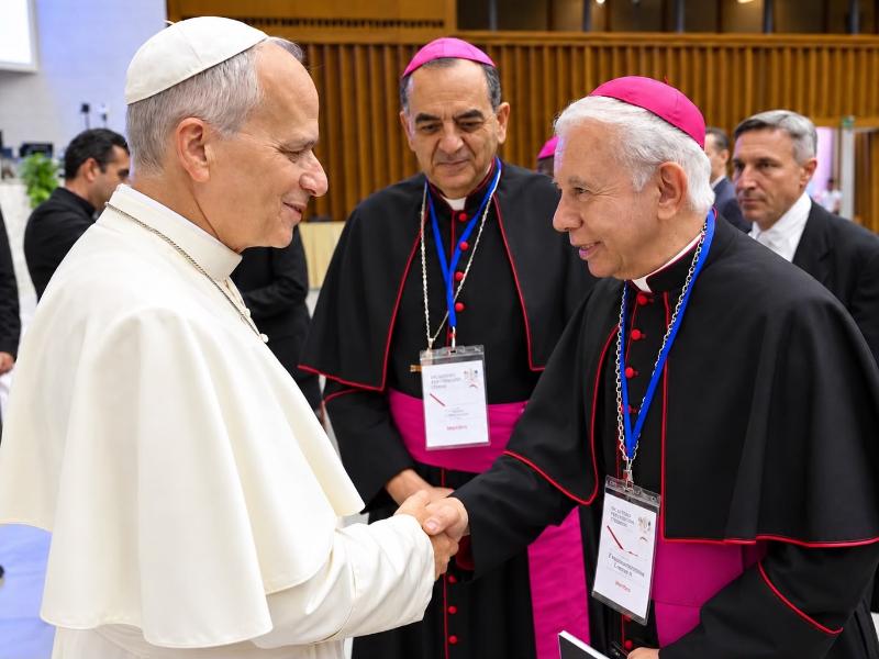 Diagnostican cáncer pulmonar al papa; arzobispo de León estuvo en Roma