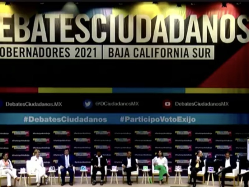 Dialogan ciudadanos y candidatos por la gubernatura de BCS