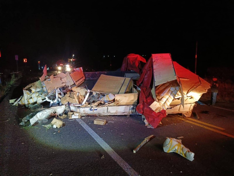 Dictamen confirma exceso de velocidad como causa del accidente en Sombrerete