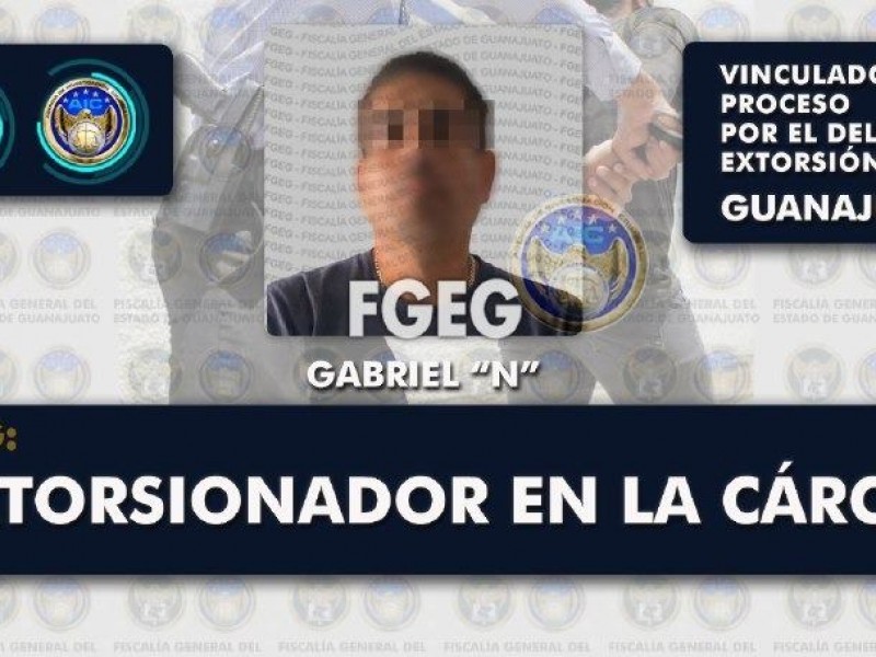 Dictaminan prisión a extorsionador