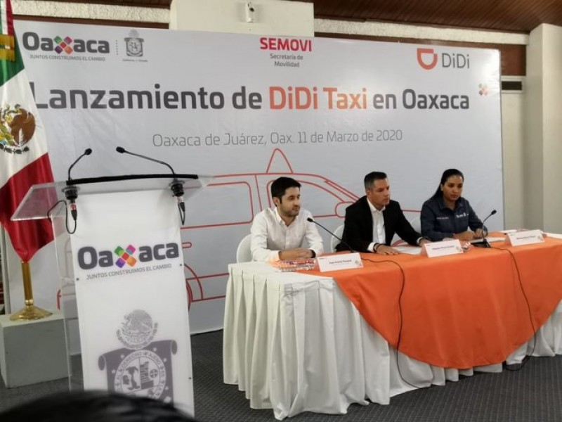 DIDI Taxi; busca seguridad y reducción de servicio irregular