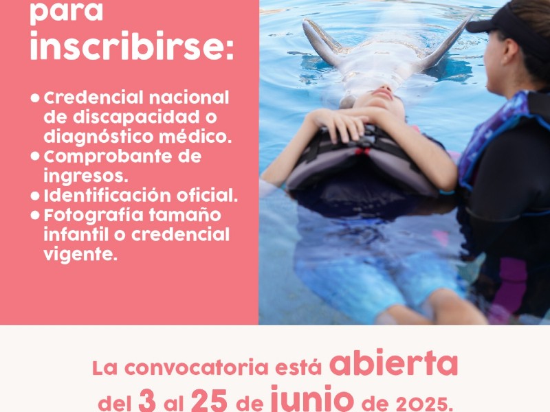 DIF Cajeme abre registro para terapia con delfines gratuita