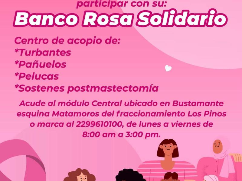 DIF Municipal de Veracruz invita a donar artículos para mujeres con cáncer