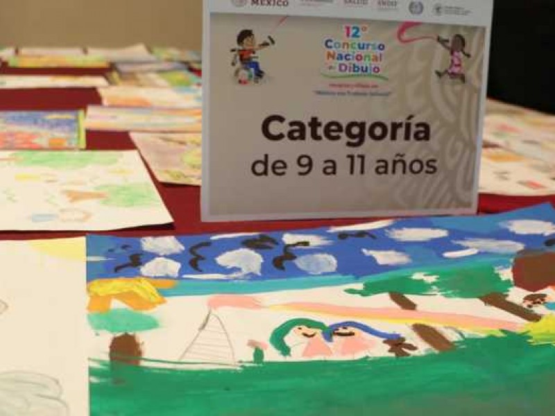 DIF reconoce talento infantil en concurso de dibujo