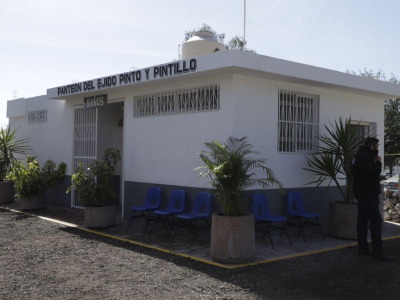 Dignifican instalaciones del panteón de la comunidad de Pintillo