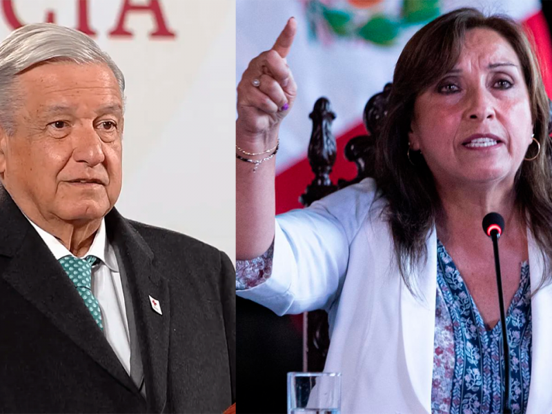 Dina Boluarte, presidenta de Perú llama ignorante a AMLO