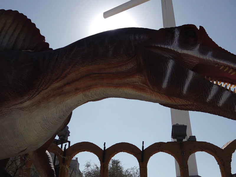 Dinosaurios llegan a Puerto Noas