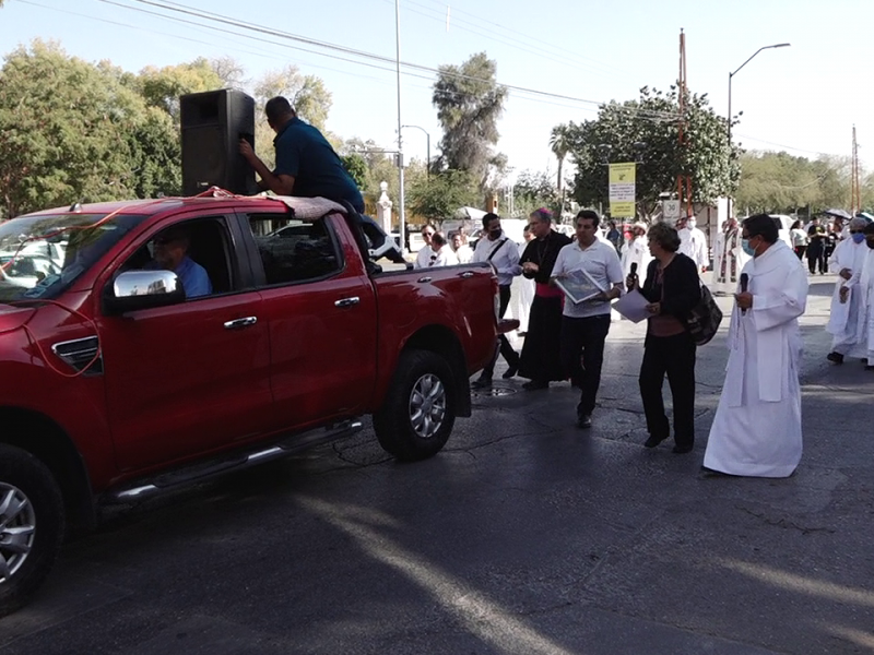 Diócesis de Torreón peregrina por la solidaridad