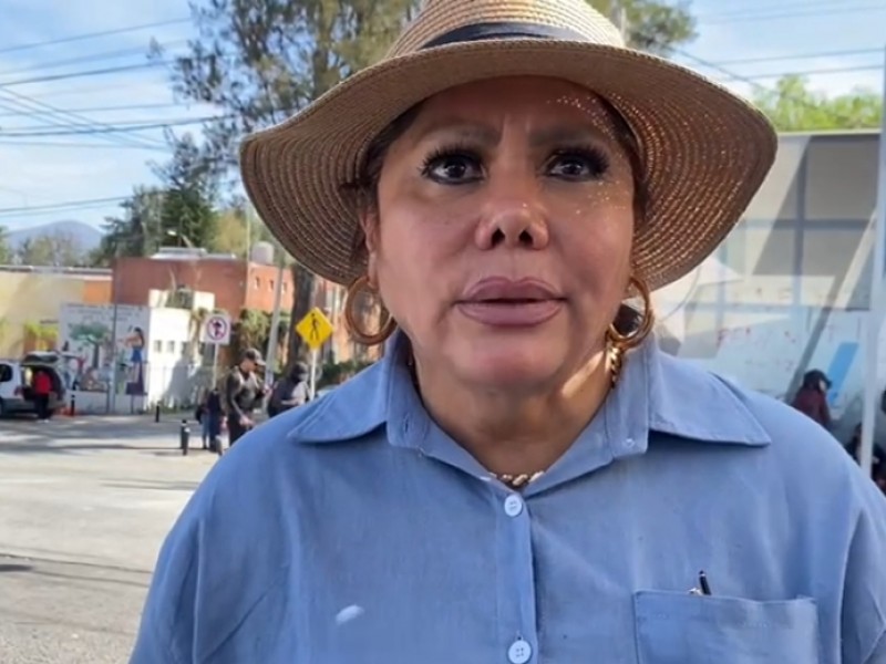 Diputada Margarita López apoyará a policías en plantón