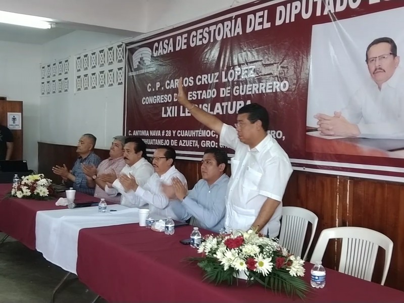 Diputado Carlos Cruz apertura casa de gestoría