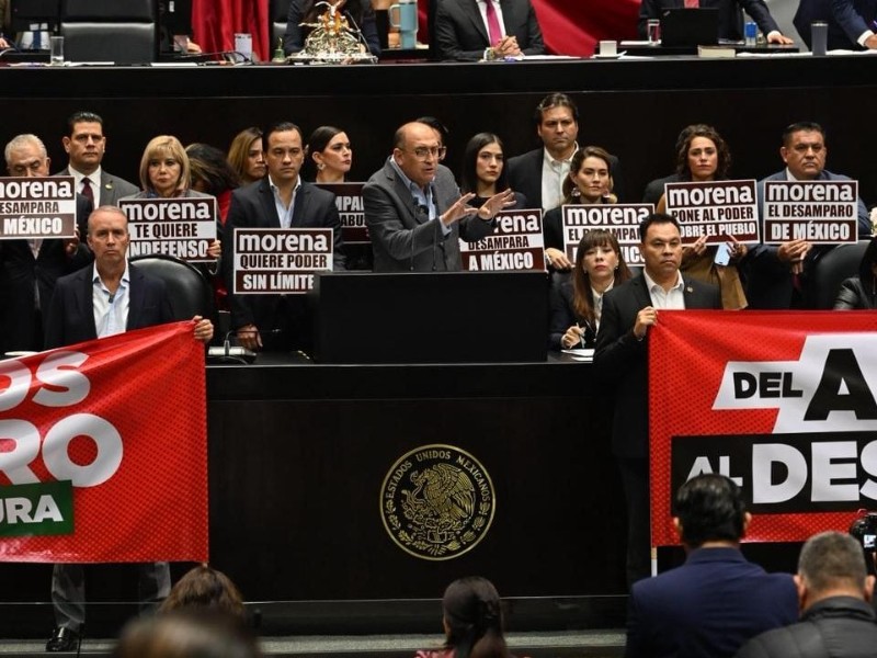 Diputados avalan Ley de Amparo; oposición acusa trampa