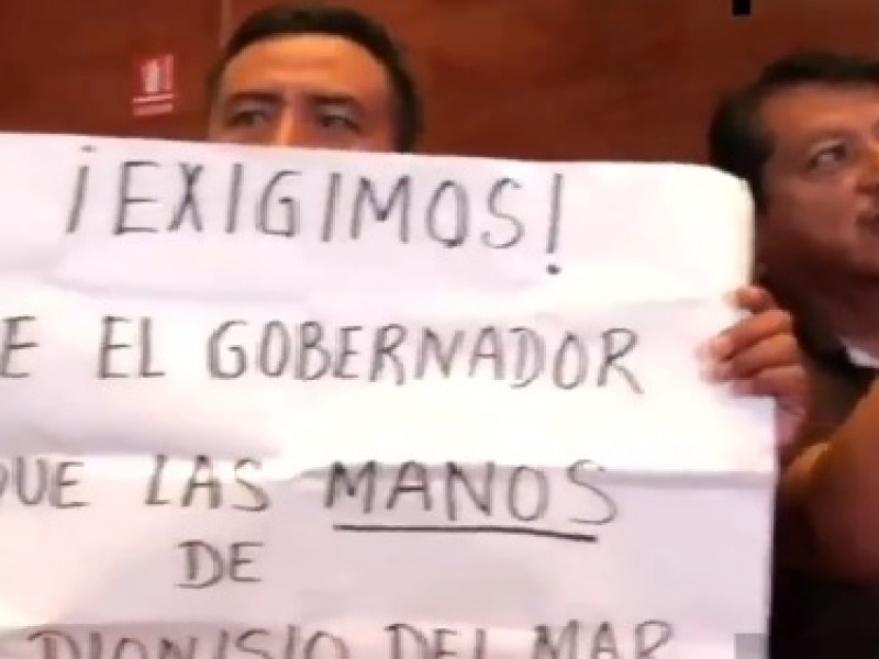 Diputados postergan caso San Dionisio del Mar