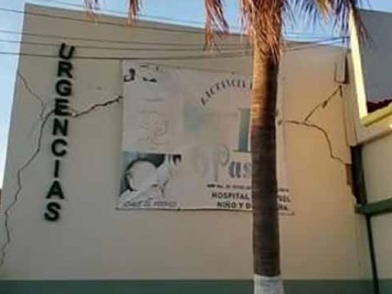 Diputados urgen reconstrucción de centros médicos en Oaxaca