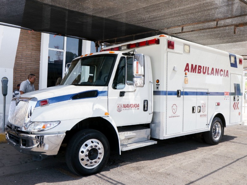 Dirección de Salud Municipal de Navojoa recibe ambulancia equipada para terapia intensiva