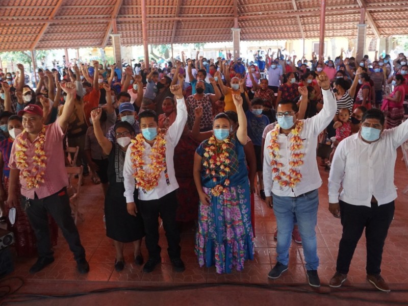 Dirigente ALPI busca candidatura de Morena en Juchitán