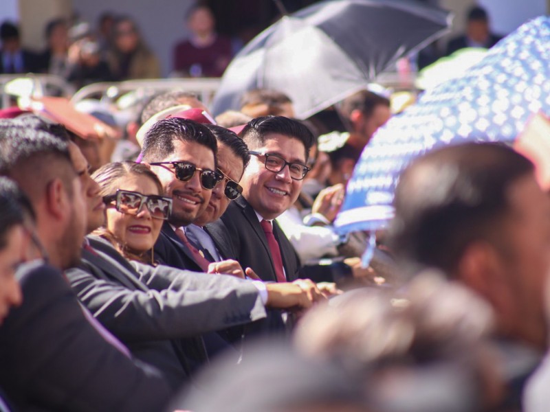 Dirigente de Morena destaca logros plasmados en informe de Cuitláhuac